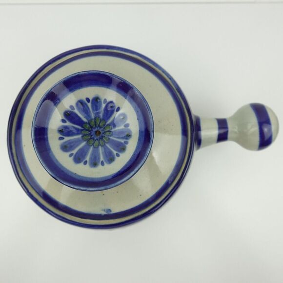 Ken Edwards Mexican Pottery Covered Casserole Pot with Lid Signed - Picture 7 of 15